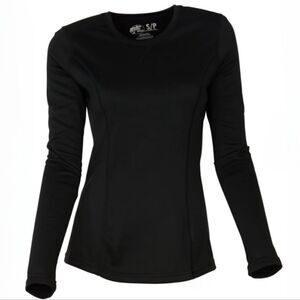 Bass Pro Shops Girls Thermal Fleece Long-Sleeve Crewneck Pullover Top